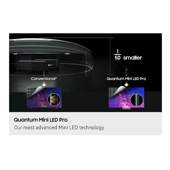 Samsung Smart TV Neo QLED N90F 4K Vision AI 50 Inch - 50QN90F | 50 QN90F